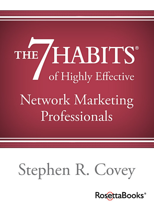 Cover image for The 7 Habits of Highly Effective Network Marketing Professionals